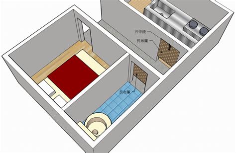 冰箱對廁所門如何化解